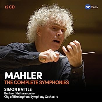 【中古】【非常に良い】交響曲全集(第1番~第10番クック版) サイモン・ラトル&ベルリン・フィル、バーミンガム市交響楽団(12CD)