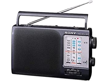 【中古】SONY TV（1ch-12ch）/FM/AMラジオFMラジオ ICF-810V