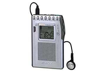 【中古】【非常に良い】SONY TV(1ch-12ch)/FM/AM PLLシンセサイザーラジオ ICF-T510V｜IINEX