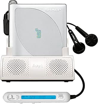 【中古】（人並み外れたに好いたらしい）SHARP 1ビット携帯型MD電気蓄音機 MD-DP700-W(白いこと系)