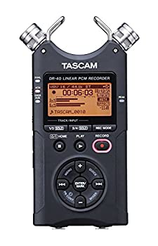 【中古】TASCAM 24bit/96kHz相応う直線的PCMリコーダー DR-40VERSION2
