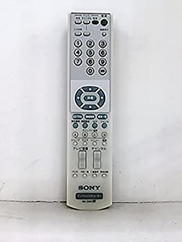 【中古】【非常に良い】SONY 純正デジタルCS放送チューナー用リモコン RM-J320D