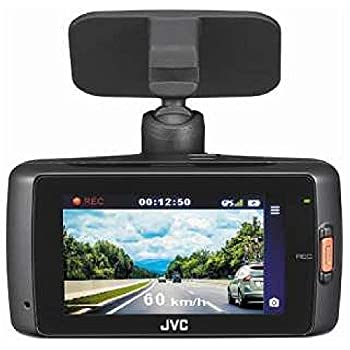 【中古】JVC KENWOOD GC-DR1 ドライブレコーダー 300万画素 microSDHCカード付属 衝撃感知/GPS搭載 LED信号機対応 運転支援機能搭載|IINEX