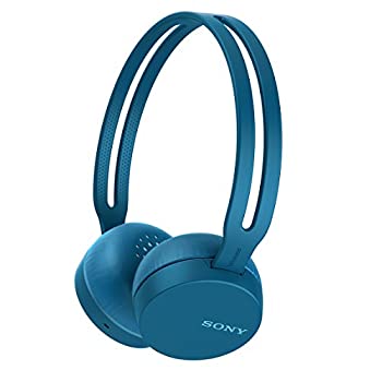 【中古】ソニー ワイヤレスヘッドホン WH-CH400 : Bluetooth対応 最大20時間連続再生 マイク付き 2018年モデル ブルー WH-CH400 L