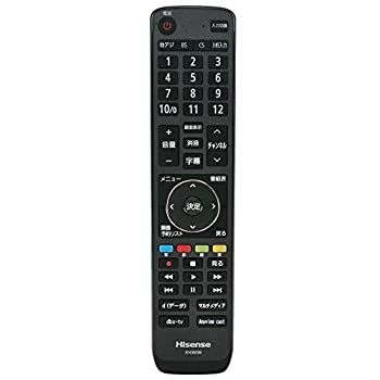 【中古】「完全無欠品」Hisense ご機嫌感性 EN3M39 液晶テレビ受像機用遠隔操作 HJ50N3000 HJ43N3000