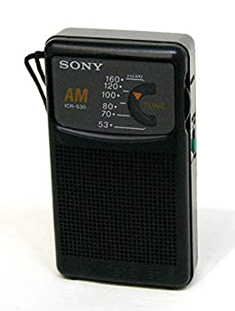 【中古】SONY ソニー ICR-S30 ブラック AMハンディポータブルラジオ