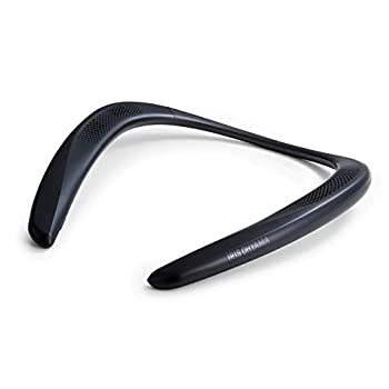 【中古】アイリスオーヤマ ネックスピーカー Bluetooth 通話 防水 13時間連続再生 首掛け スピーカー MKH-150N