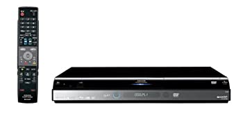 【中古】【非常に良い】シャープ 1TB DVDレコーダー AQUOS DV-ACW80