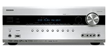 【中古】(非常に良い)ONKYO HDサラウンド対応AVセンター 最大出力185W×7ch TX-SA607(S) シルバー