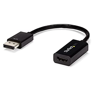 【中古】（非常に良い）StarTech.com DisplayPort - HDMI 変換アダプタ/DP 1.2 - HDMI 1.4ビデオ変換/4K30Hz/ディスプレポート - HDMI 映像コンバータ/UHD解像度対応 DP