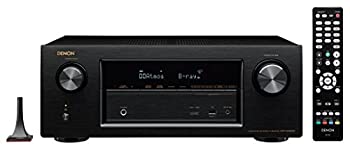 【中古】Denon AVサラウンドレシーバー 7.2ch Dolby Atmos DTS:X HDCP2.2 Wi-Fi/Bluetoothワイヤレス/ハイレゾ音源対応 ブラック AVR-X2200W-K