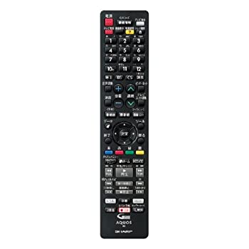 【中古】【人並み外れたに好いたらしい】せつ然たる[SHARP] オプション・疲労困憊品 【0046380273】 ブルーレイディスクレコーダー用 遠隔操作（BD-NT3000/NT2000/NT1000/NW2000/NW1000/NW500