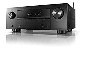 【中古】【非常に良い】デノン Denon AVR-X2600 AVサラウンドレシーバー 7.2ch Dolby Atmos Height Virtualizer/ミドルクラス ブラック AVR-X2600HK