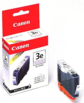 【中古】【非常に良い】Canon インクタンク BCI-3ePBK フォトブラック
