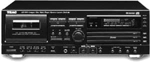 【中古】TEAC AD-600 CDプレーヤー/カセットデッキ (ブラック) 92,169円