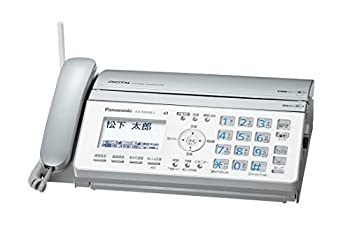 【中古】【非常に良い】パナソニック おたっくす デジタルコードレスFAX 親機のみ シルバー KX-PW508D-S