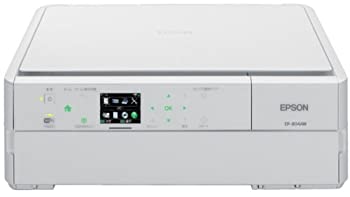 【中古】EPSON Colorio インクジェット複合機 EP-804AW 有線・無線LAN標準対応 スマートフォンプリント対応 先読みガイド&カンタンLEDナビ搭載 6色染料イ|IINEX