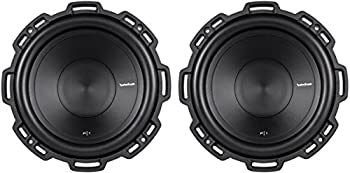 【中古】（非常に良い）Rockford Fosgate P1S4-10 パンチ 10インチ 1000ワット カーサブウーファー ステレオサブウーファー 2個