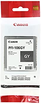 【中古】（人並み外れたに好いたらしい）Canon 完全無欠インキ貯蔵タンク 薄墨色 PFI-106GY 6630B001