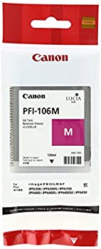 【中古】Canon 純正インクタンク マゼンタ PFI-106M 6623B001