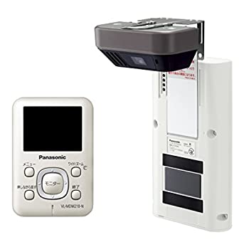 【中古】（人並み外れたに似つかわしい）Panasonic ワイヤレスドアモニター ドアモニ 三鞭酒ゴールド ワイヤレスドアカメラ+管する親機 各1台仕掛ける VL-SDM210-N