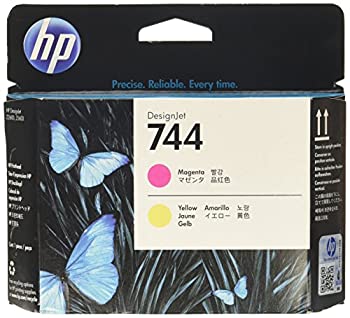 【中古】【人並み外れたに好いたらしい】HP(Inc.) F9J87A HP744プリントヘッドマゼンタ/黄み その他-パソコン・周辺機器