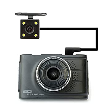 【中古】（人並み外れたに好いたらしい）Rafer d612短距離競走カム6-layer玻璃150?°とうしろ側写真器パーキング場モニタダッシュカム車写真器、ナイト爵視力1080p 固定ディスク録画媒体140?°広角水晶体Gセ
