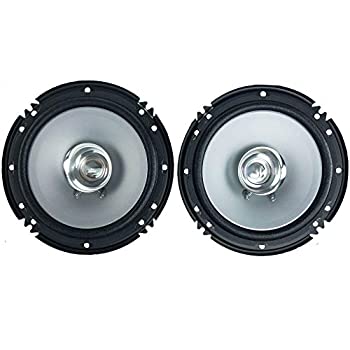 【中古】（非常に良い）Kenwood KFC-1656S 300ワット 6.5インチ デュアルコーン ステレオ カーオーディオスピーカー (ペア)