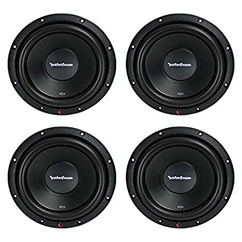 【中古】Rockford Fosgate R2D2-10 500W 10インチ 2オーム DVC サブウーファー パワーサブウーファー (4パック)