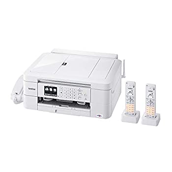 【中古】（人並み外れたに好いたらしい）茶飲み友だち 印刷機 A4 インクジェット結びあわせる機 MFC-J998DWN FAX/電話 子機2台付き添い人/有線・無線電話ローカルエリアネットワーク 両面刷り上げる/ADF