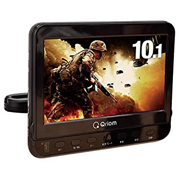 【中古】[山善] ヘッドレストモニター DVDプレーヤー 10.1インチ(16:9) AUX Black 車載用 CPRM対応 リモコン付き?大画面 高画質 CPD-M101(B) [メーカー1