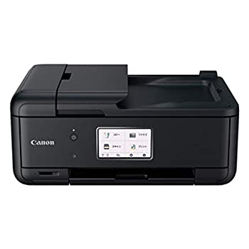 【中古】（人並み外れたに似つかわしい）Canon 印刷工 A4インクジェット練りあわせる機 TR8630 2020年模範例 テレ細工物向け FAX/ADF積み上げる