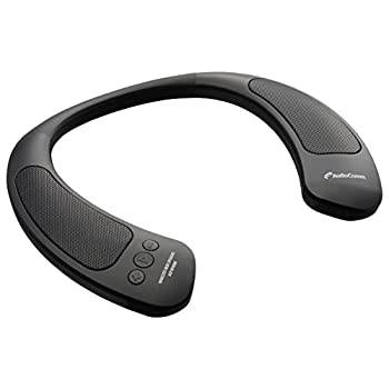 【中古】オーム電機 AudioComm Bluetoothワイヤレスネックスピーカー ブラック 首掛け式 ワイヤレススピーカー Bluetooth ASP-W1000N-K 03-2054 OHM