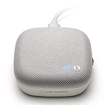 【中古】（非常に良い）Audio Technica USBスピーカーフォン AT-CSP1 会議用 PCマイク Type-C Type-A 対応 エコーキャンセラー搭載 オンライン授業 テレワーク ビデオ通