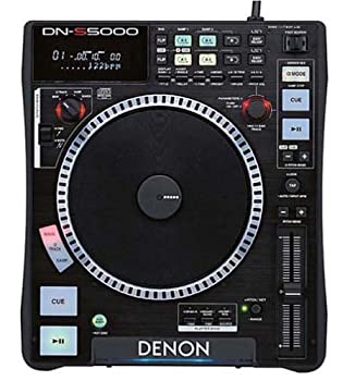 【中古】【人並み外れたに好いたらしい】Denon DJ CD電気蓄音機 黒いこと DN-S5000
