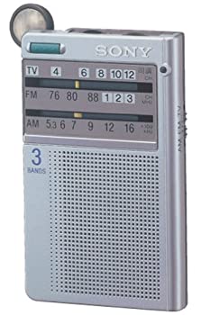 【中古】SONY ICF-R55V FMラジオ受信機 オーディオ-TV・オーディオ・カメラ