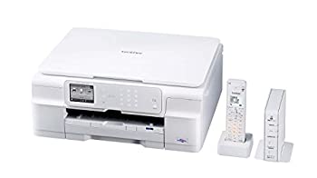 【中古】（人並み外れたに似つかわしい）brother A4インクジェット印刷工練りあわせる機/FAX/10/12ipm/無線電話ローカルエリアネットワーク/デジタル子機1台 MFC-J827DN