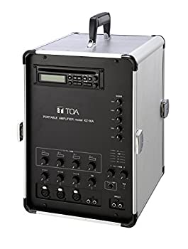 【中古】【人並み外れたに好いたらしい】TOA 民族大移動用PAアンプリファイアー30Wx2ch ダイバシティチューナーユニット(WTU-1820)2台内蔵 CD付 KZ-30A