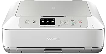 【中古】旧模範例 Canon インクジェット印刷工練りあわせる機 PIXUS MG6930 WH 白いこと