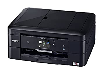 【中古】brother 印刷工 A4 インクジェット練りあわせる機 PRIVIO DCP-J963N-B 黒いこと 両面刷り上げる/有線・無線電話ローカルエリアネットワーク/付け札刷り上げる/ADF