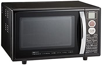 【中古】【非常に良い】シャープ オーブンレンジ 15Lタイプ ブラック RE-S5D-B