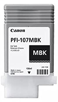 【中古】（人並み外れたに好いたらしい）キヤノン PFI-107MBK インキ貯蔵タンク 引っ敷き黒いこと インクカートリッジ-PCサプライ・消耗品-パソコン・周辺機器