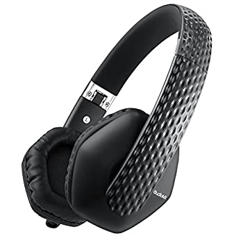 【中古】AudioMX ヘッドホン 重低音 密閉型 オンイヤー 折りたたみ式 リモコン・マイク付 ハンズフリー通話 有線式 黒 HS-G5 (ブラック)|IINEX