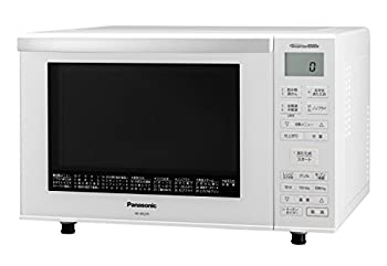 【中古】【非常に良い】パナソニック オーブンレンジ 23L フラットテーブル 遠赤ヒーター 蒸気センサー ヘルツフリー 省スペース設計 ホワイト NE-MS235-W