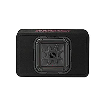 【中古】（非常に良い）KICKER 46TL7T102 TL7T 10インチ (25cm) ソロバリック サブウーファー 薄型エンクロージャー 2オーム 500ワット
