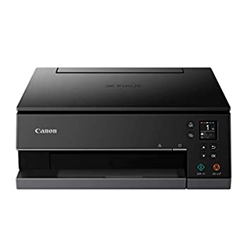 【中古】（非常に良い）Canon プリンター A4インクジェット複合機 PIXUS TS7430 ブラック 2020年モデル テレワーク向け 普通