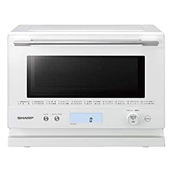 【中古】（非常に良い）シャープ オーブンレンジ PLAINLY 18L ワイドフラット ホワイト RE-WF181-W