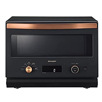【中古】（非常に良い）SHARP オーブンレンジ 18L 1段調理 ブラック系 RE-SD18A-B