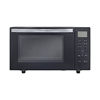 【中古】（非常に良い）[山善] 電子レンジ オーブンレンジ 18L トースト機能付き フラットテーブル オートメニュー18種 グリル 機能 ブラック YRJ-F182TV(B)