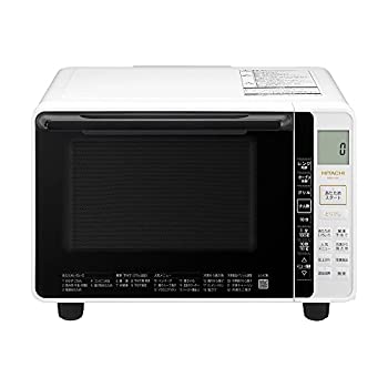 【中古】(非常に良い)日立 オーブンレンジ ヘルシーシェフ 22L MRO-F6A W ホワイト 250℃1段式オーブン